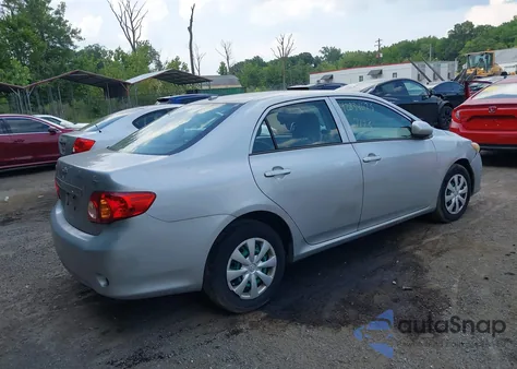 2010 Toyota Corolla Le из США, поврежденный, VIN 2T1BU4EE9AC260235